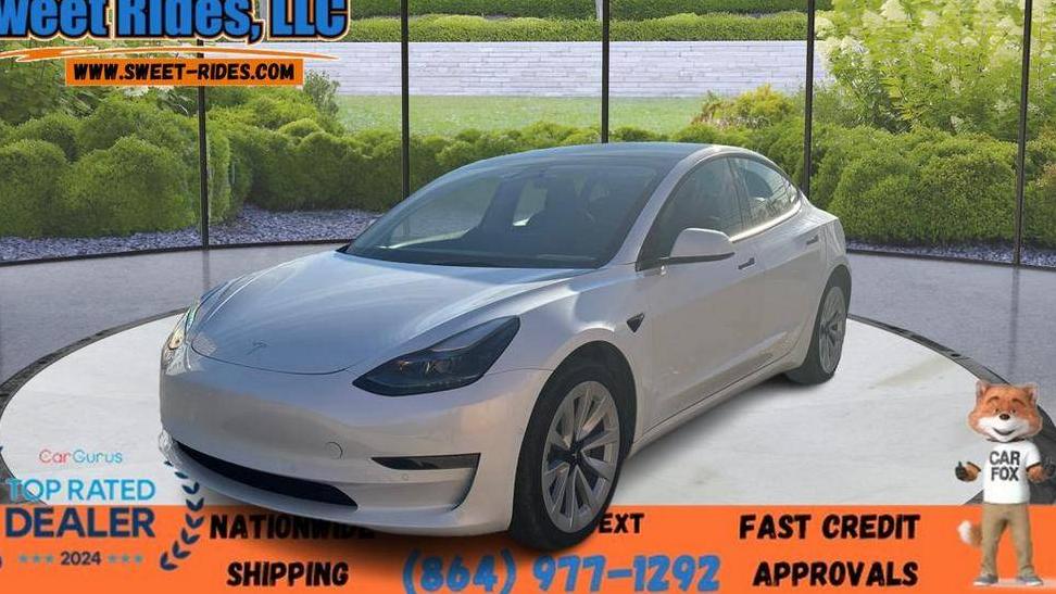 TESLA MODEL 3 2022 5YJ3E1EA1NF325948 image